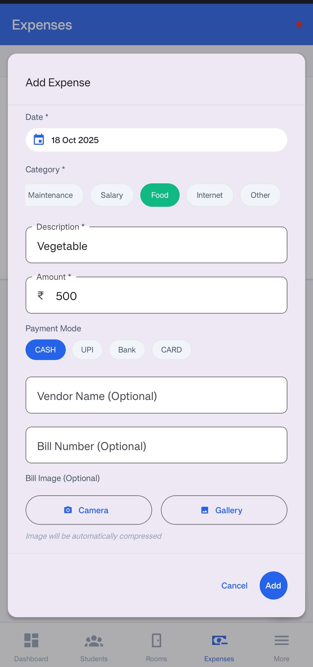 Expense & Revenue Tracking